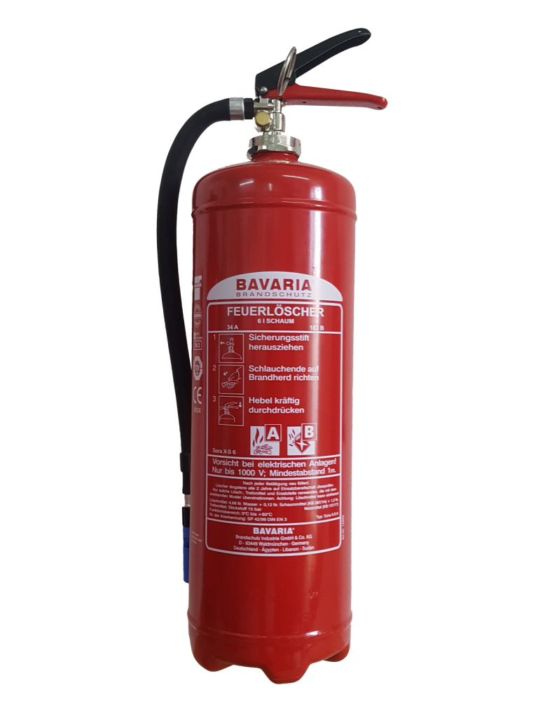 Bavaria SoraX-S6 Schaum-Dauerdruck-Feuerlöscher